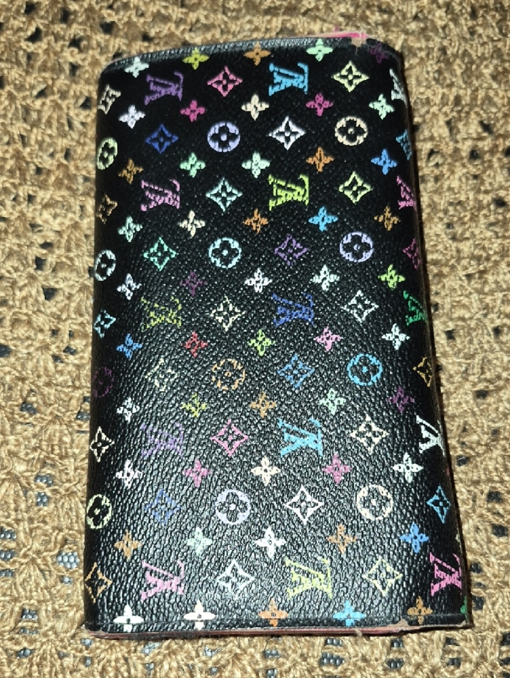 Authentic LV Black Murikami Monogram Wallet (Project Piece) - Picture 9 of 11